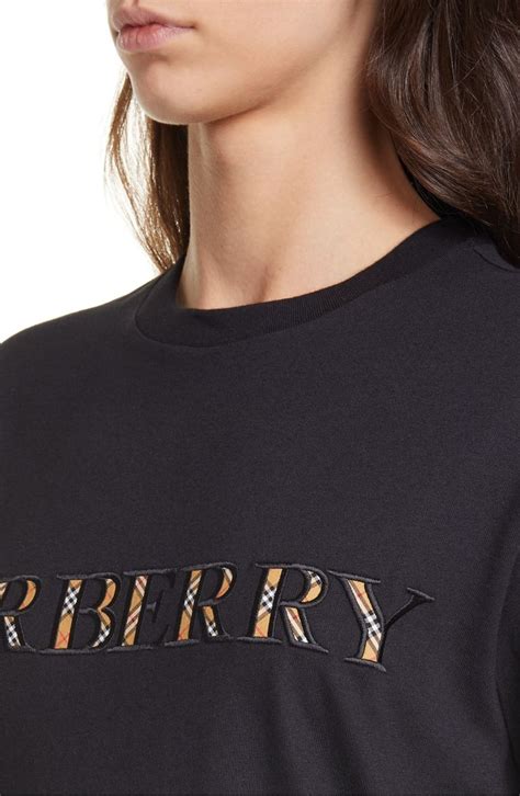 burberry sabeto check logo tee|Burberry Burberry Sabeto Check Logo Tee .